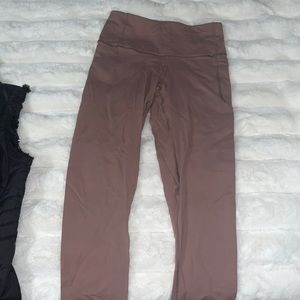 Mauve Under Armour Leggings